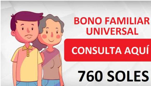 Bono Familiar Universal Beneficiarios