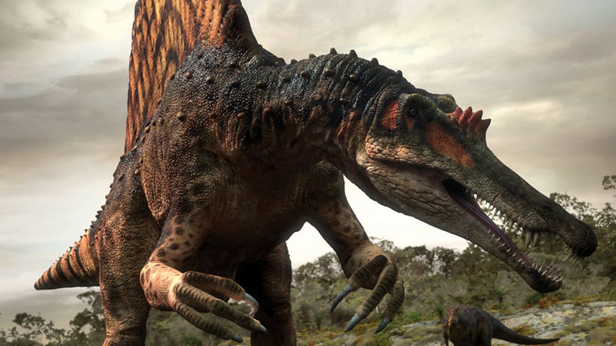 Jurassic World Spinosaurus Battle Damage